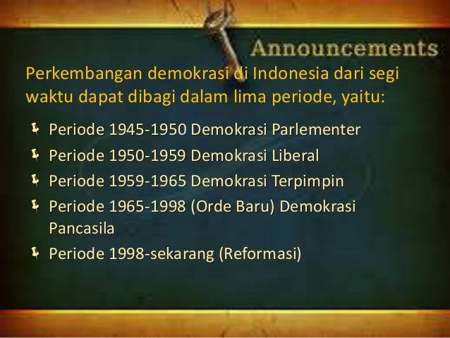 Perbedaan Pelaksanaan Demokrasi Di Orde Lama Dan Orde Baru