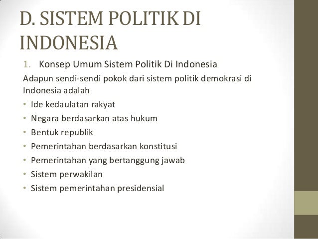 Perbedaan Sistem Politik Di Berbagai Negara