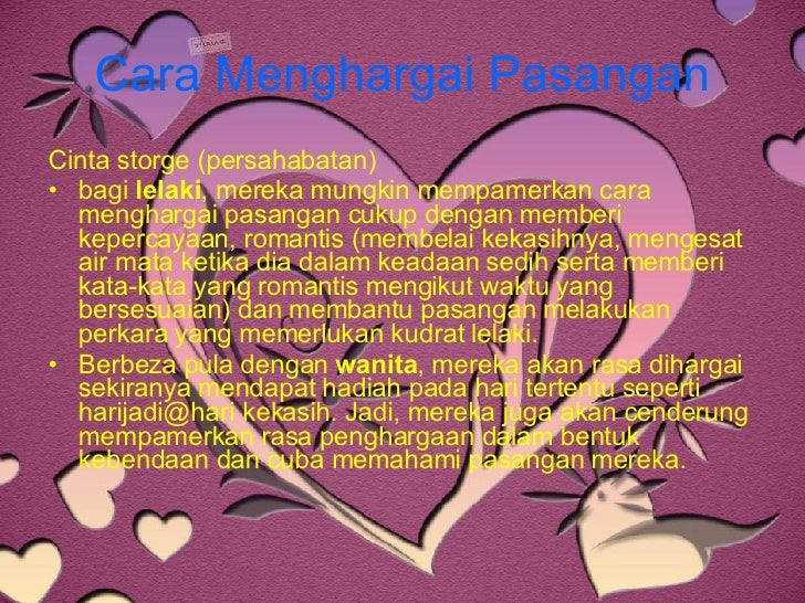 Perbezaan Gaya Bercinta