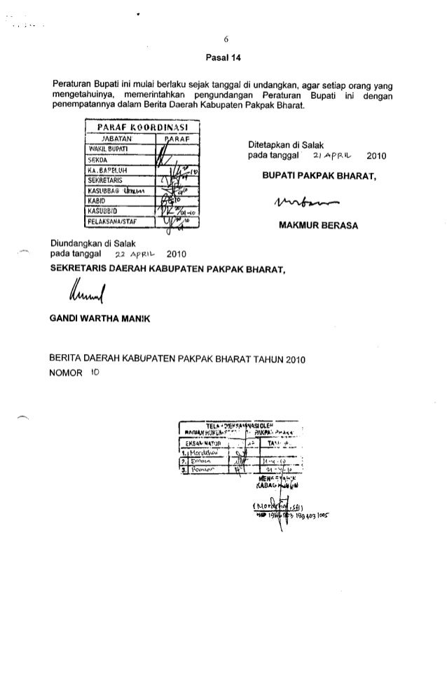 Contoh Sk Cleaning Service Kantor Desa Guru Paud