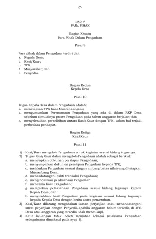 Perbup no.11 ta 2020 tentang pengadaan barang dan jasa | PDF