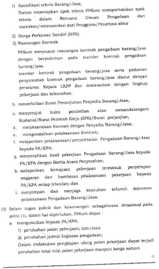 Perbup no 42 th 2013 ttg petunjuk pelaks kegiatan di kab klaten