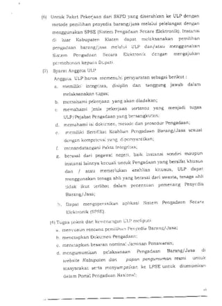 Perbup no 42 th 2013 ttg petunjuk pelaks kegiatan di kab klaten