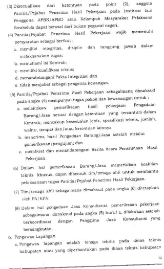 Perbup no 42 th 2013 ttg petunjuk pelaks kegiatan di kab klaten