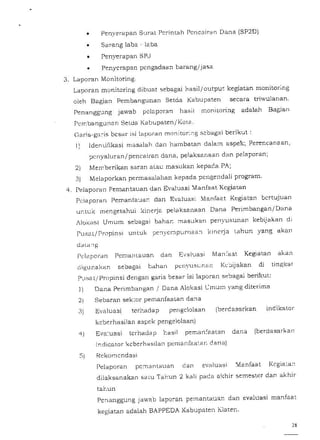 Perbup no 42 th 2013 ttg petunjuk pelaks kegiatan di kab klaten