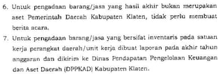 Perbup no 42 th 2013 ttg petunjuk pelaks kegiatan di kab klaten