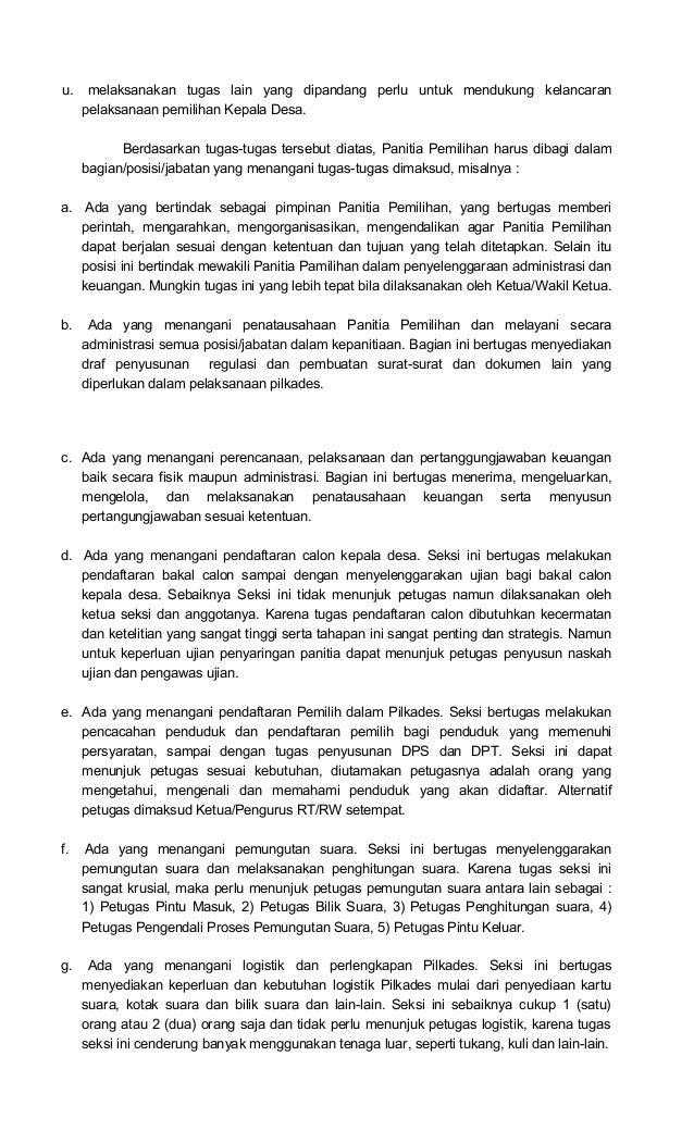 Perbup Subang Ttg Pilkades