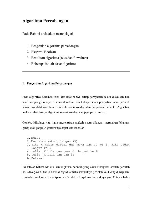 10++ Contoh Soal Tentang Algoritma Percabangan - Contoh Soal Terbaru