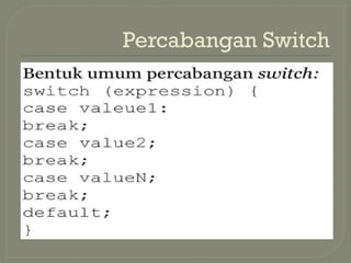 Fundamental Concepts of Conditional Branching in Java Programming | PPTX