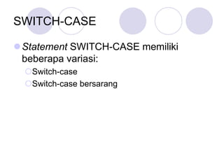 percabangan java.ppt