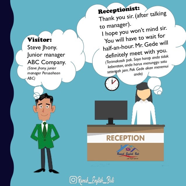 Contoh Percakapan Bahasa Inggris Di Kantor