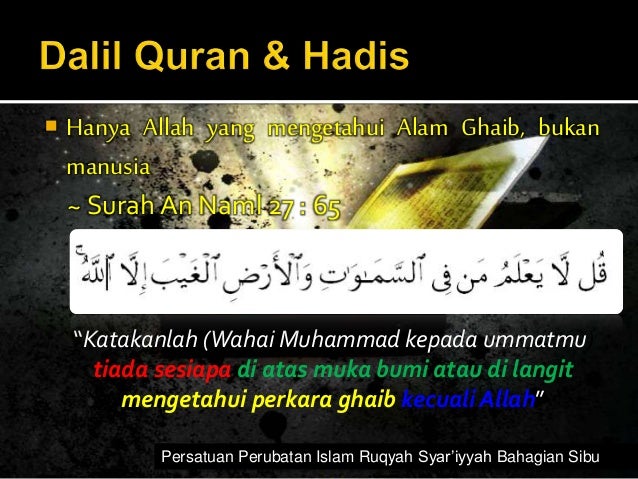 Percaya kepada perkara mistik dan tahyul