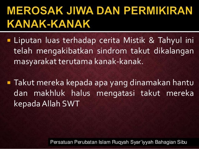 85 Takut Hantu Dalam Islam Terbaik