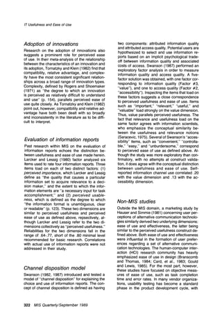 Journal of Technology Acceptance Model (TAM) | PDF