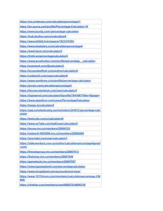 HTTPS PERCENTAGECALCULATOR NET visual data 7
