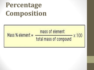 Percentage Composition | PPT