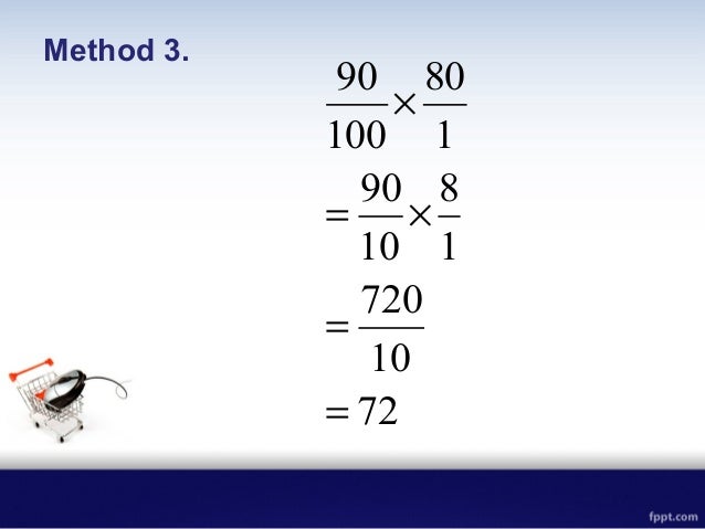 Percentages percentages