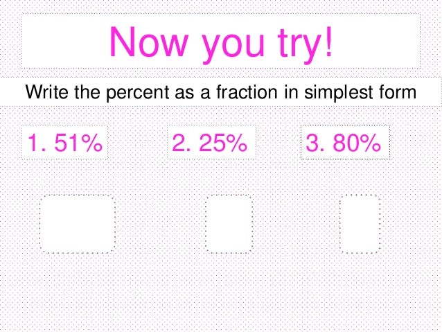 percents 25 as a fraction in simplest form
