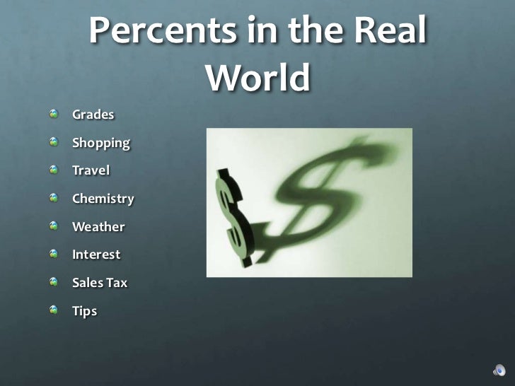 Percents by Proportions