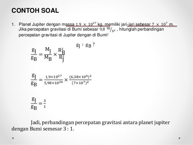 Percepatan Gravitasi