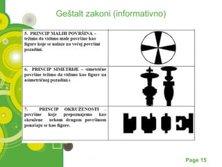 Geštalt zakoni (informativno) 
Powerpoint Templates Page 15 
 
