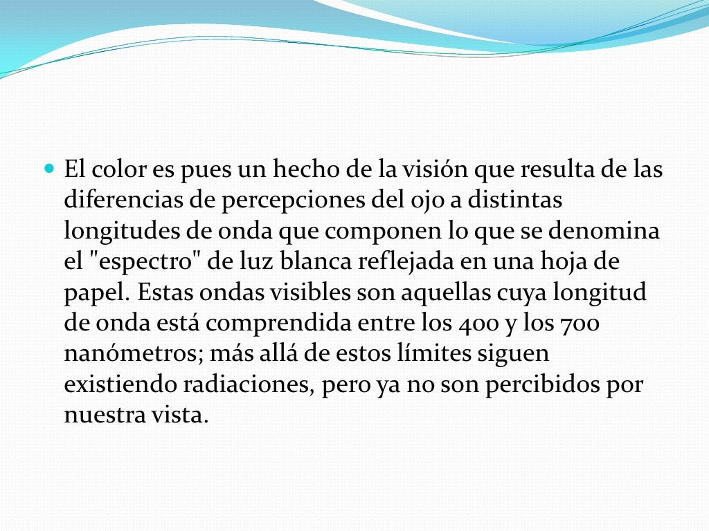 PercepcióN Del Color