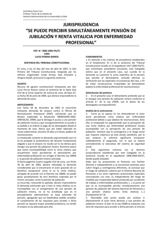 José María Pacori Cari
Profesor Titular de la Cátedra de
Derecho Administrativo de la Universidad La Salle
---------------...