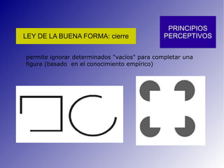 permite ignorar determinados &quot;vacíos&quot; para completar una figura (basado  en el conocimiento empírico) 