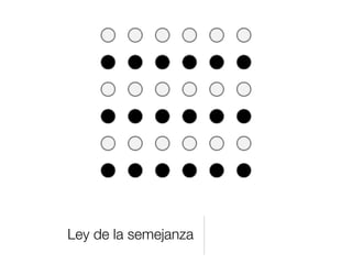 Ley de la semejanza
 
