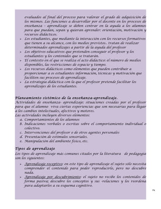 Percepcion, comunicación y teorìa del proceso de enseñanza aprendizaje ...