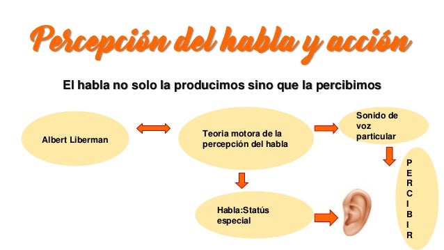 percepcion del habla