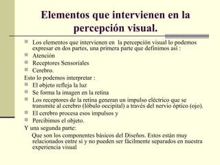 Percepcion visual