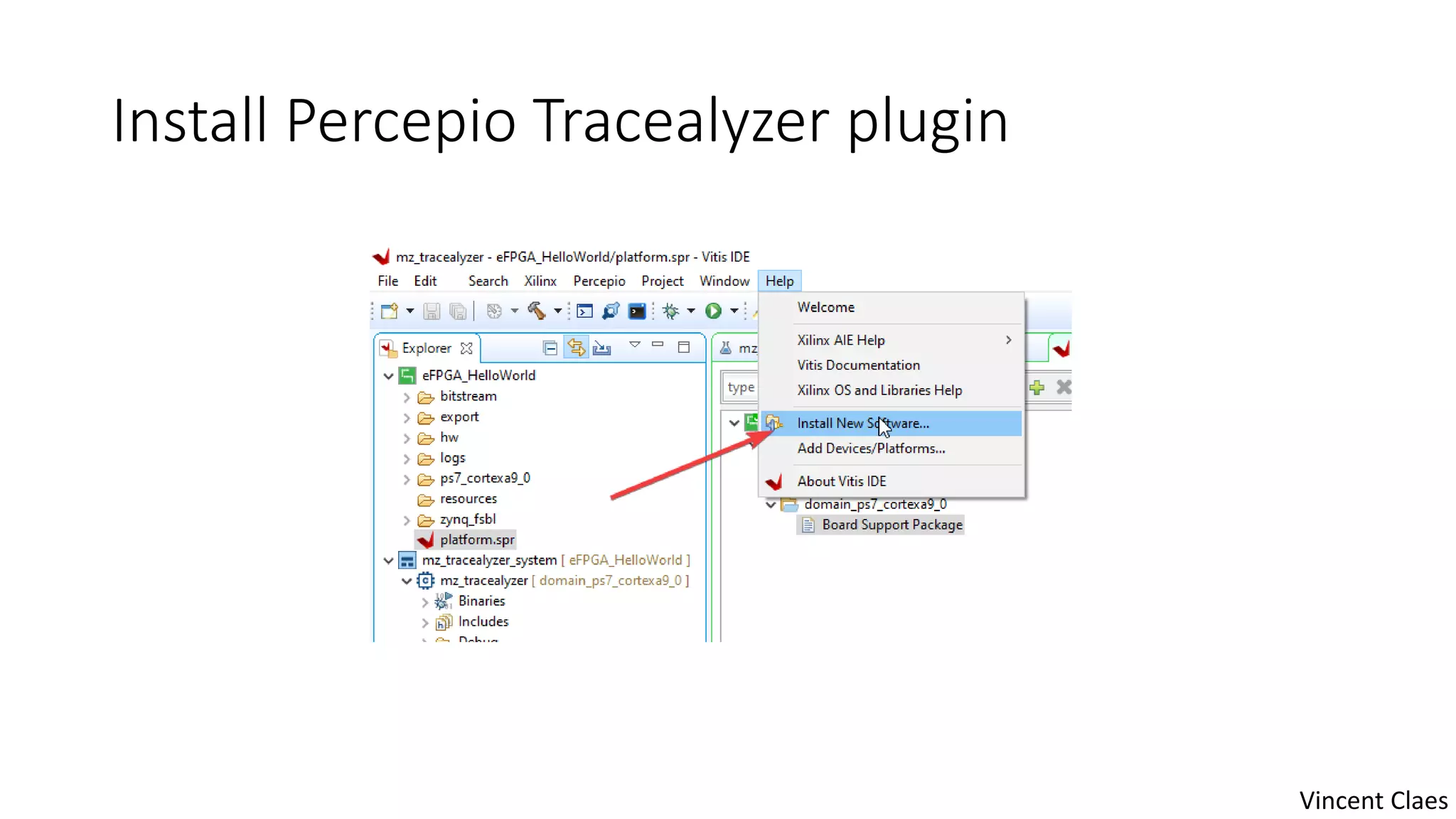 Install Percepio Tracealyzer plugin
Vincent Claes
 
