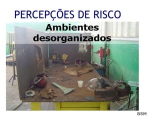 PERCEPÇÕES DE RISCO
BSM
 