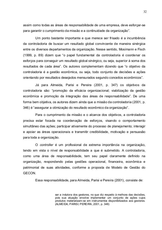 controller o empresa de uma realizou tributária em sobre a controllers gestão dos Percepção