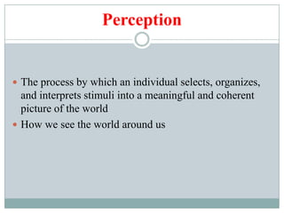 Concumer Perception Consumer Perception | PPTX