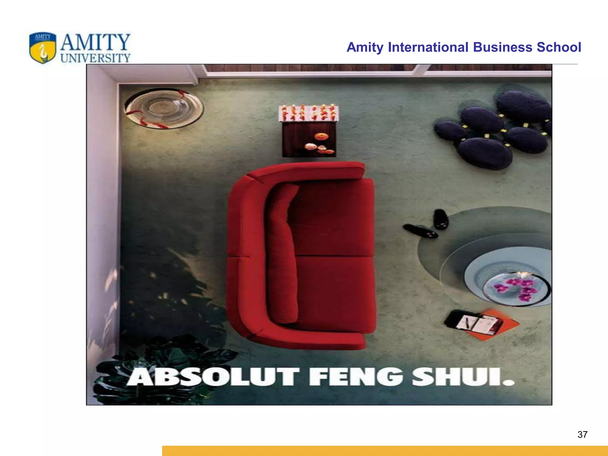 Amity International Business School 
37 
 