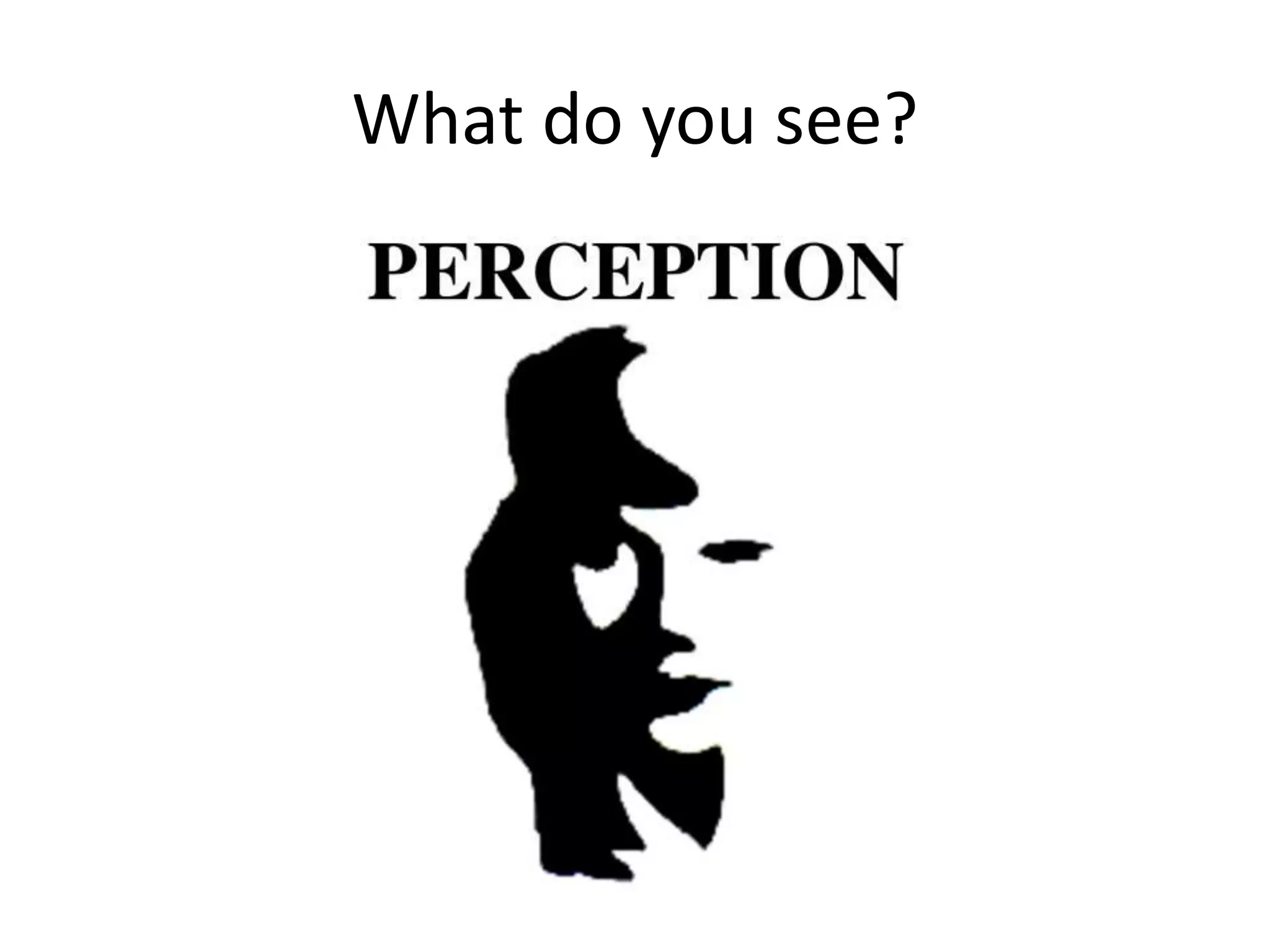 What do you see?
 