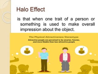 Presentation on Perception - Organisation Behavior | PPTX