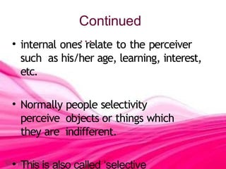 Understanding Perception and the Perceptual Process in Human Behavior ...