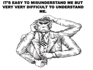 Misunderstaning Perception and experience about misunderstaning in my own words | PPTX