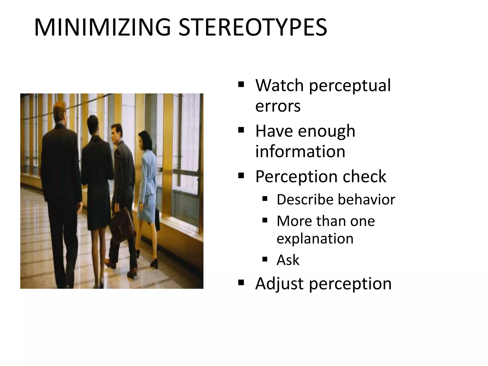 Perception and its process | PPTX