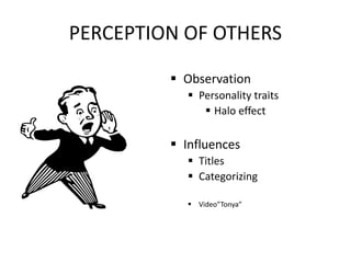 Perceived Observation Perception and its process | PPTX