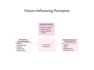Perception and its process | PPTX