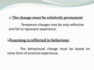 Perception and learning in Organization | PPTX