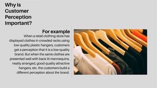 Consumer Behavior- Perception and Learning | PPTX