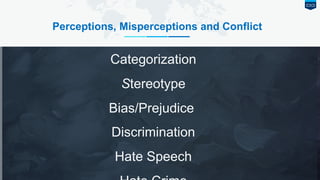 Mispersception Perception and Misperception from Dialogue | PPTX