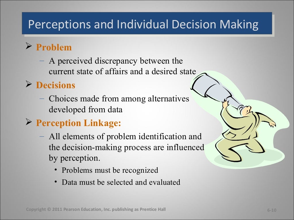 Perception & decision making