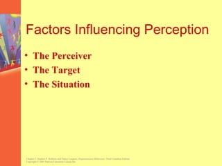 Perception & personality | PPT