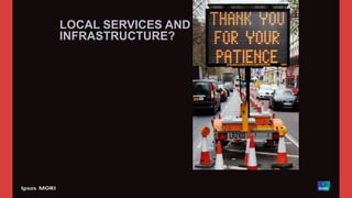 LOCAL SERVICES AND
INFRASTRUCTURE?
 